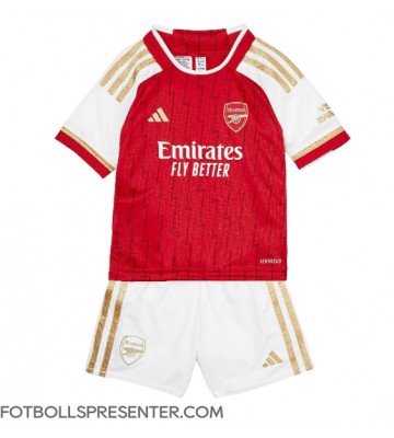 Arsenal Hemmatröja Barn 2023-24 Kortärmad (+ korta byxor)